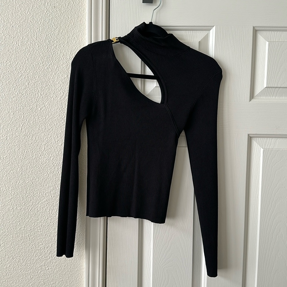 Zara Cut Out Turtleneck